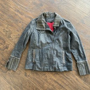 Icelandic designs medium thick Jean jacket #p1